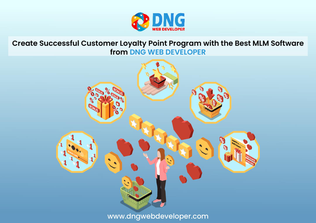 Create Successful Customer Loyalty Point Program with the Best MLM Software from DNG WEB DEVELOPER